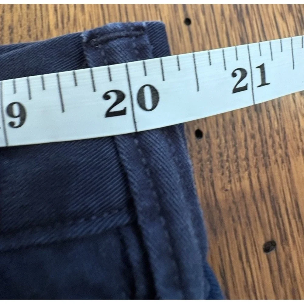 Polo Ralph Lauren Mens Classic Fit Stretch Chino Shorts Navy Size 40 Preppy